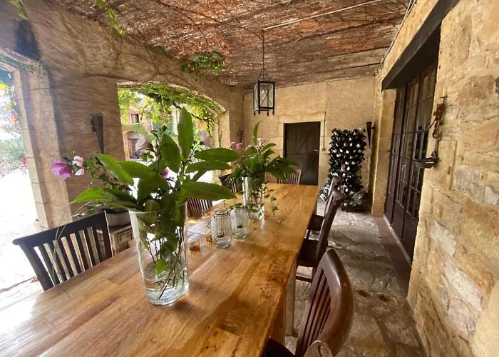 Chateau Camp Del Saltre With Communal Swimming Pool *